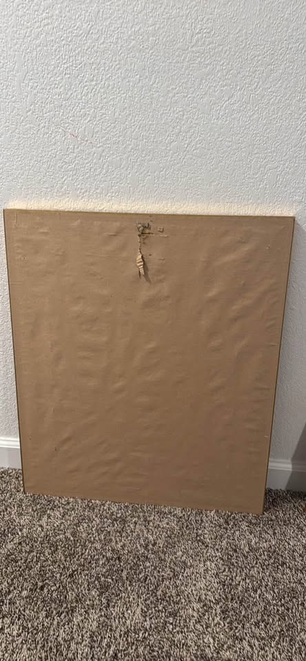 “Summer Sunshine” Floral Oil Painting by Elizabeth Parsons, Vintage Gilt Frame
